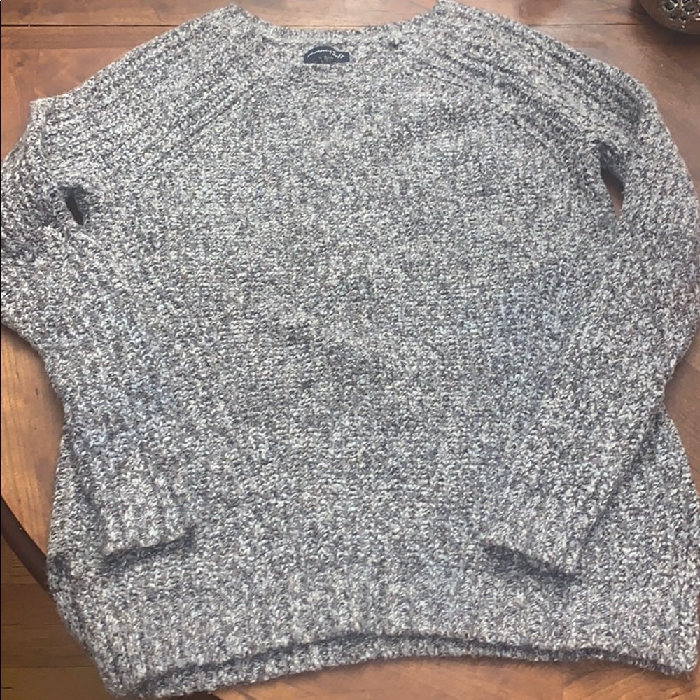 Gray American Eagle Sweater